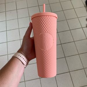 Starbucks Pink Matte Studded Tumbler